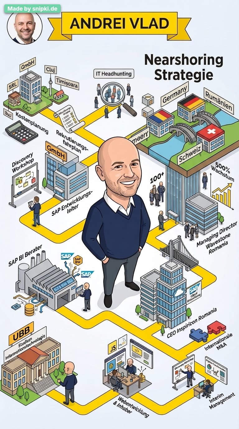 20 Jahre IT Nearshoring in Rumänien: Was mein LinkedIn-Profil über den Markt verrät