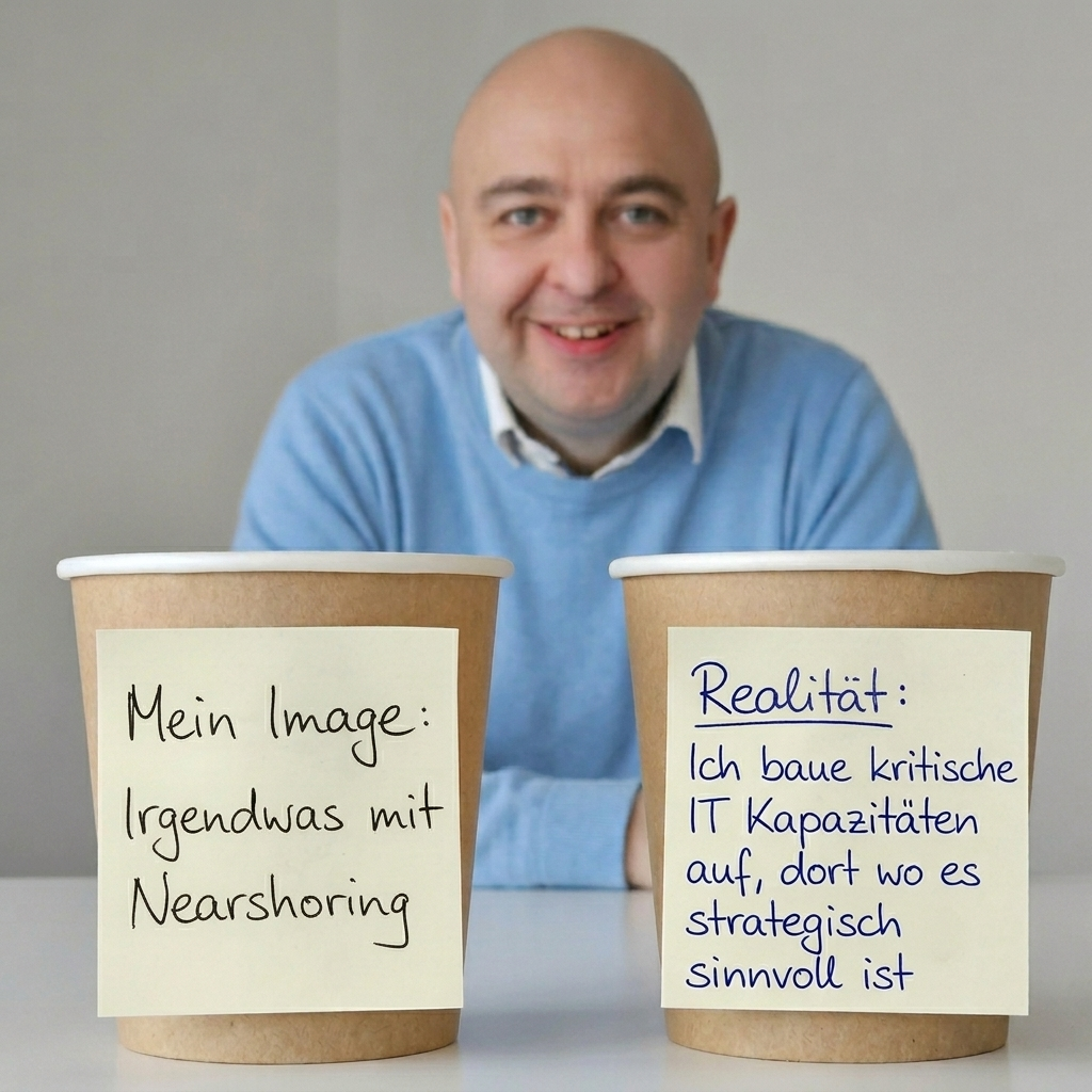 IT Executive Search oder Nearshoring? Warum Ihre IT-Delivery beides braucht.
